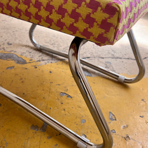 Hocker Chrom 70er