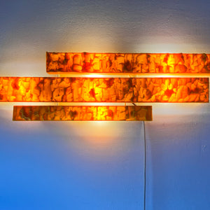 Wandlampe gelb von Uwe Mersch