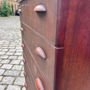 Kommode Teak mit Schloss aus Dänemark