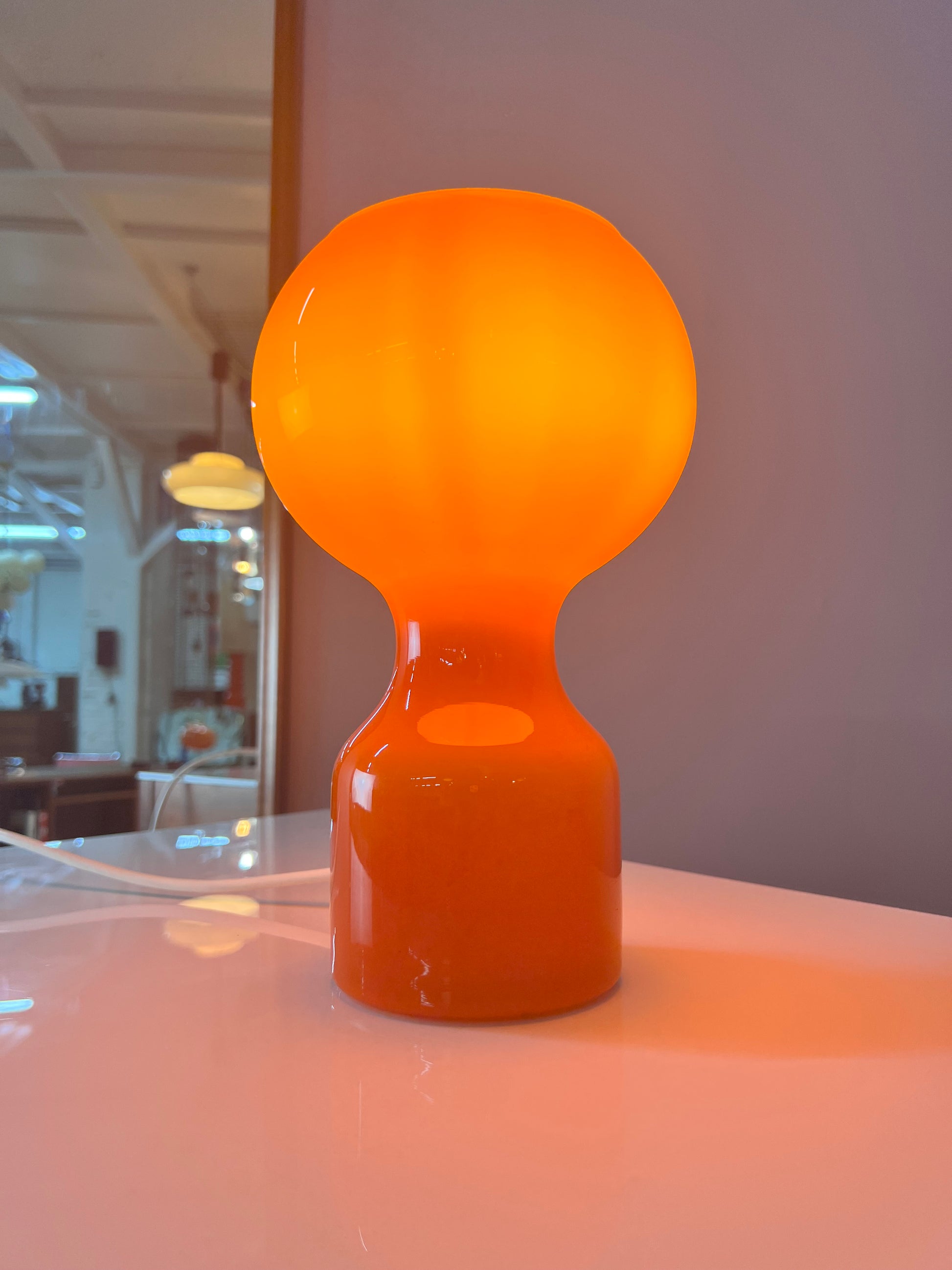 Tischlampe orange von Jean-Paul Emonds-Alt für Philips