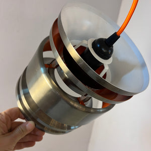 Hängelampe anthrazit orange von Carl Thore für Granhaga