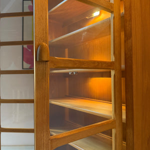 Rundbogen Vitrine Teak von Dyrlund