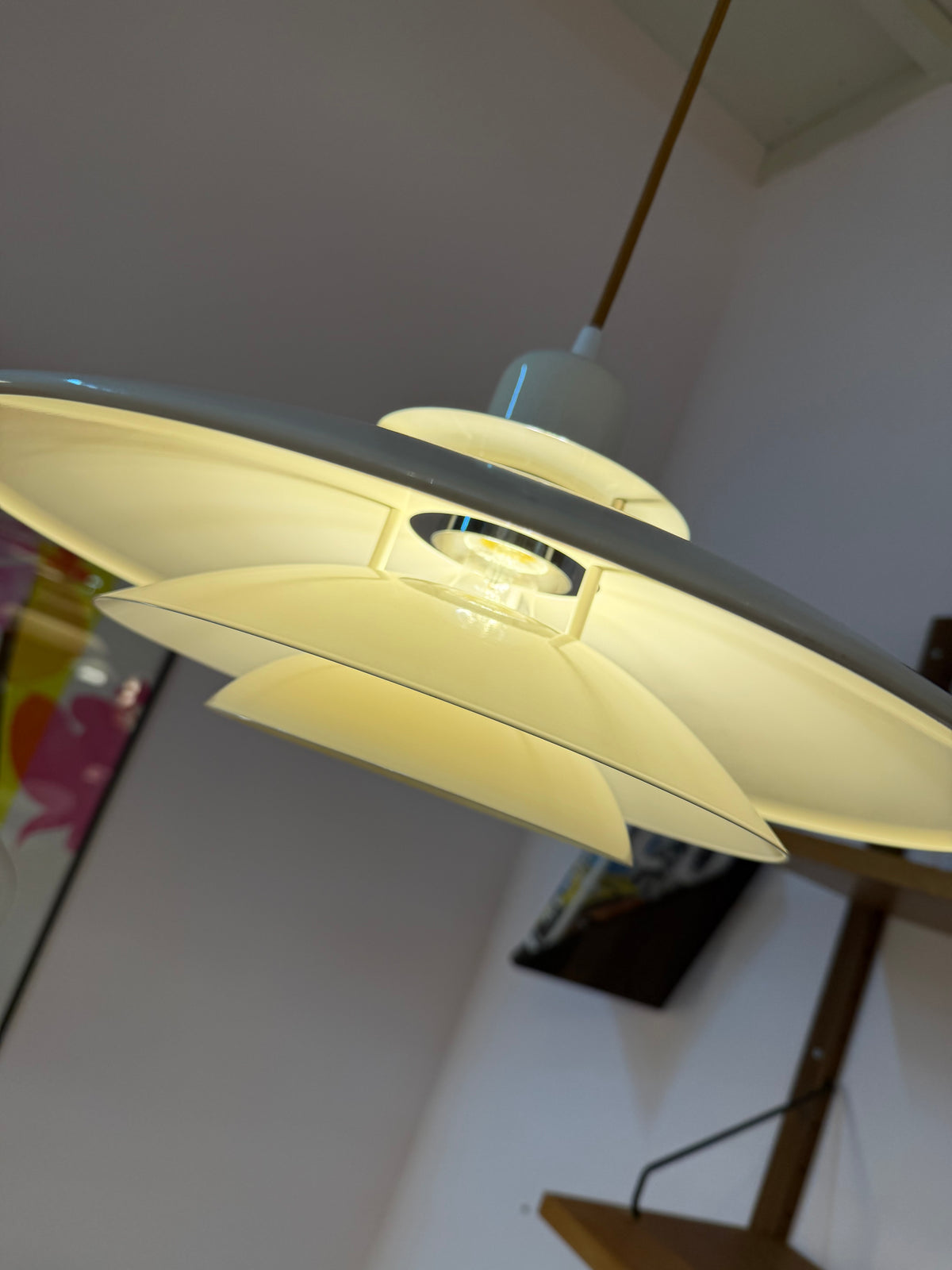Lamellenlampe Typ T1213 weiß von Belid