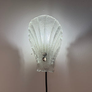 Wandlampe Muschel Glas von Sölken