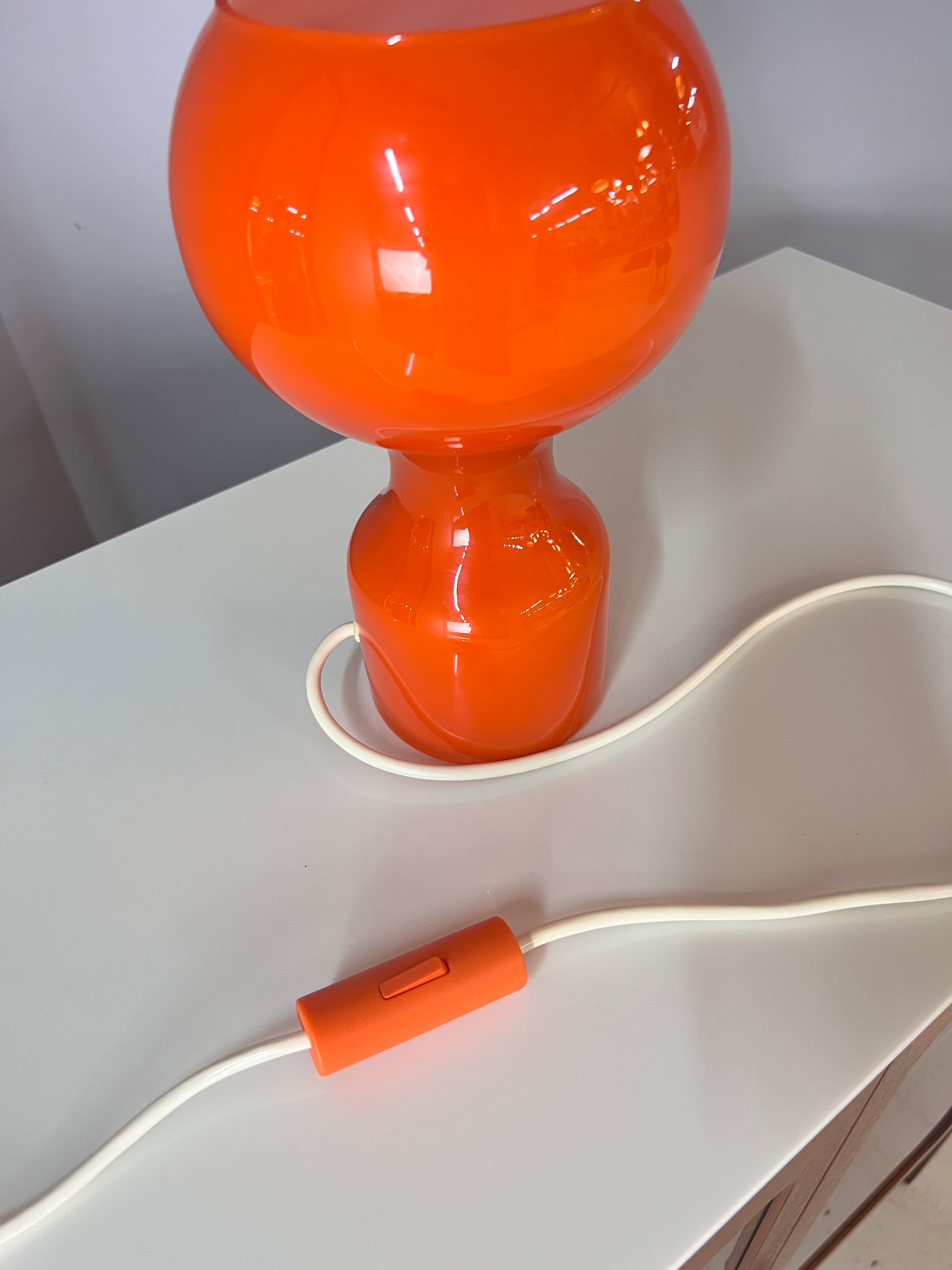 Tischlampe orange von Jean-Paul Emonds-Alt für Philips