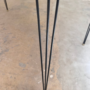 Esstisch Schreibtisch Teak mit original Hairpinlegs