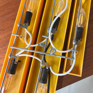 Wandlampe gelb von Uwe Mersch