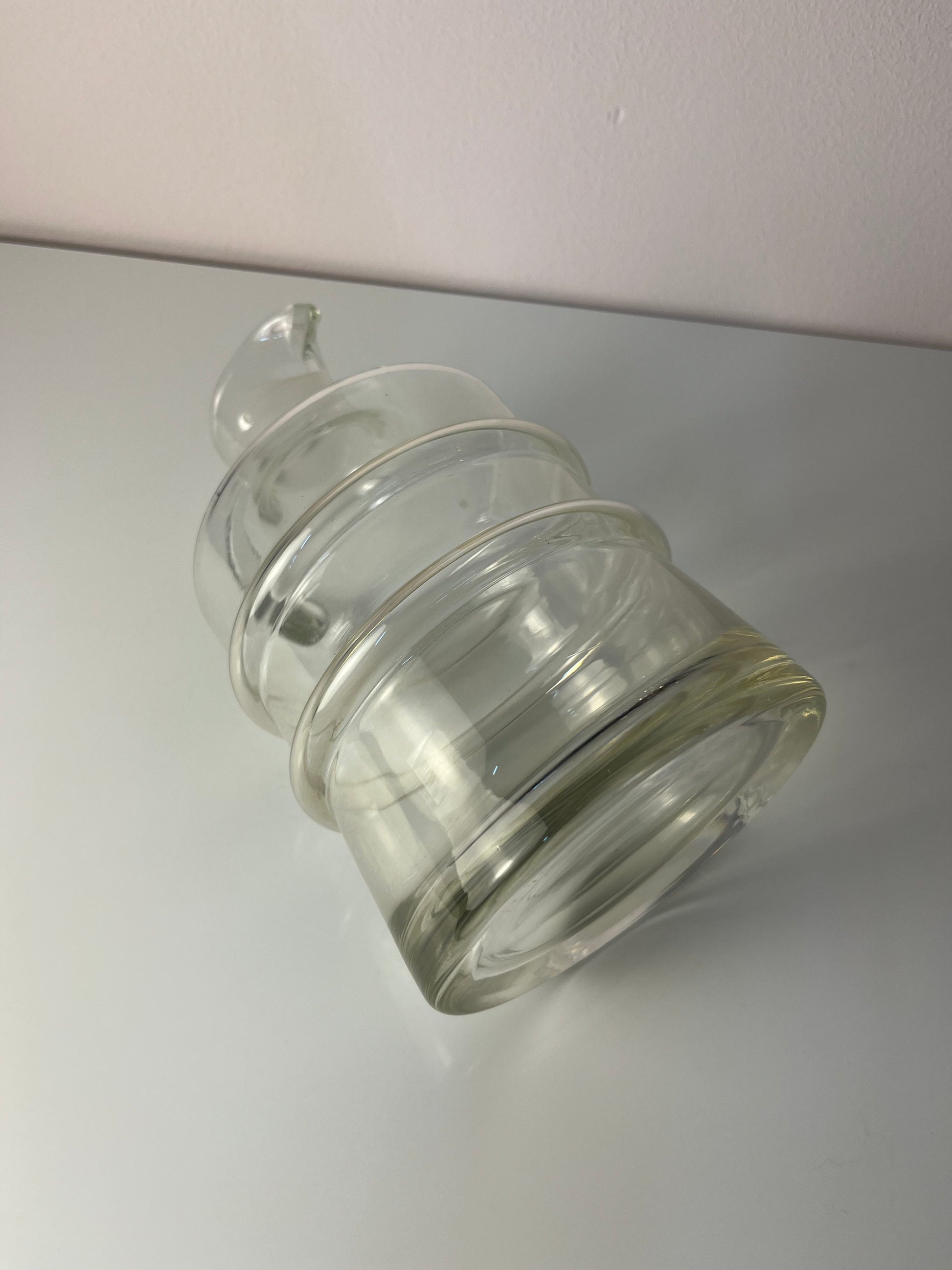 Likörkaraffe mit Stopfen Glas