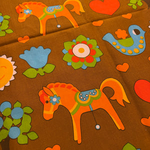 Stoff mit Kindermotiv 125 x 125 cm von dekoplus