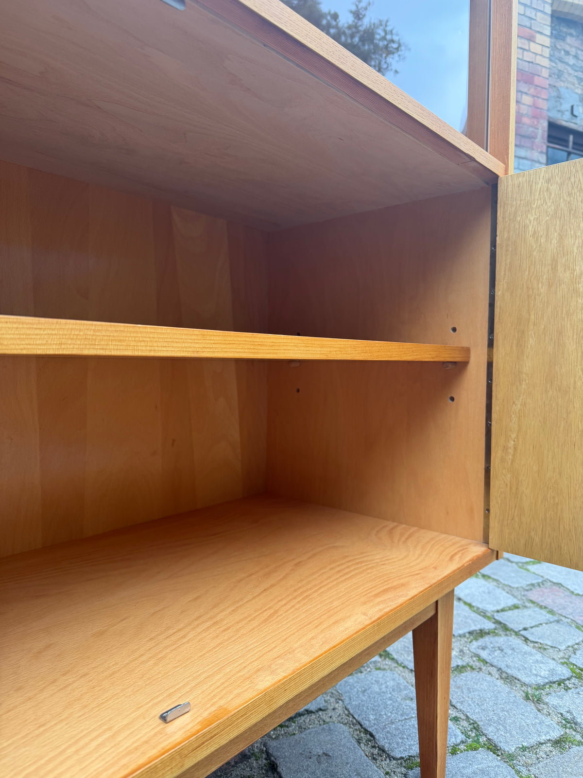 Highboard Typ 602/G Esche von Franz Ehrlich für Hellerau
