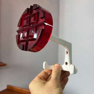 Set Kleiderhaken rot