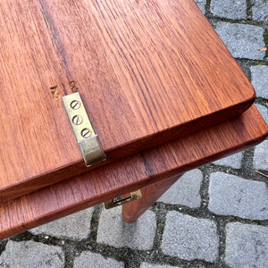 Esstisch Teak Vollholz mit eingehängter Platte