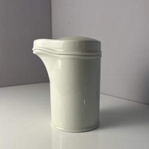 Apothekerdose Ol. Zinci weiß Porzellan