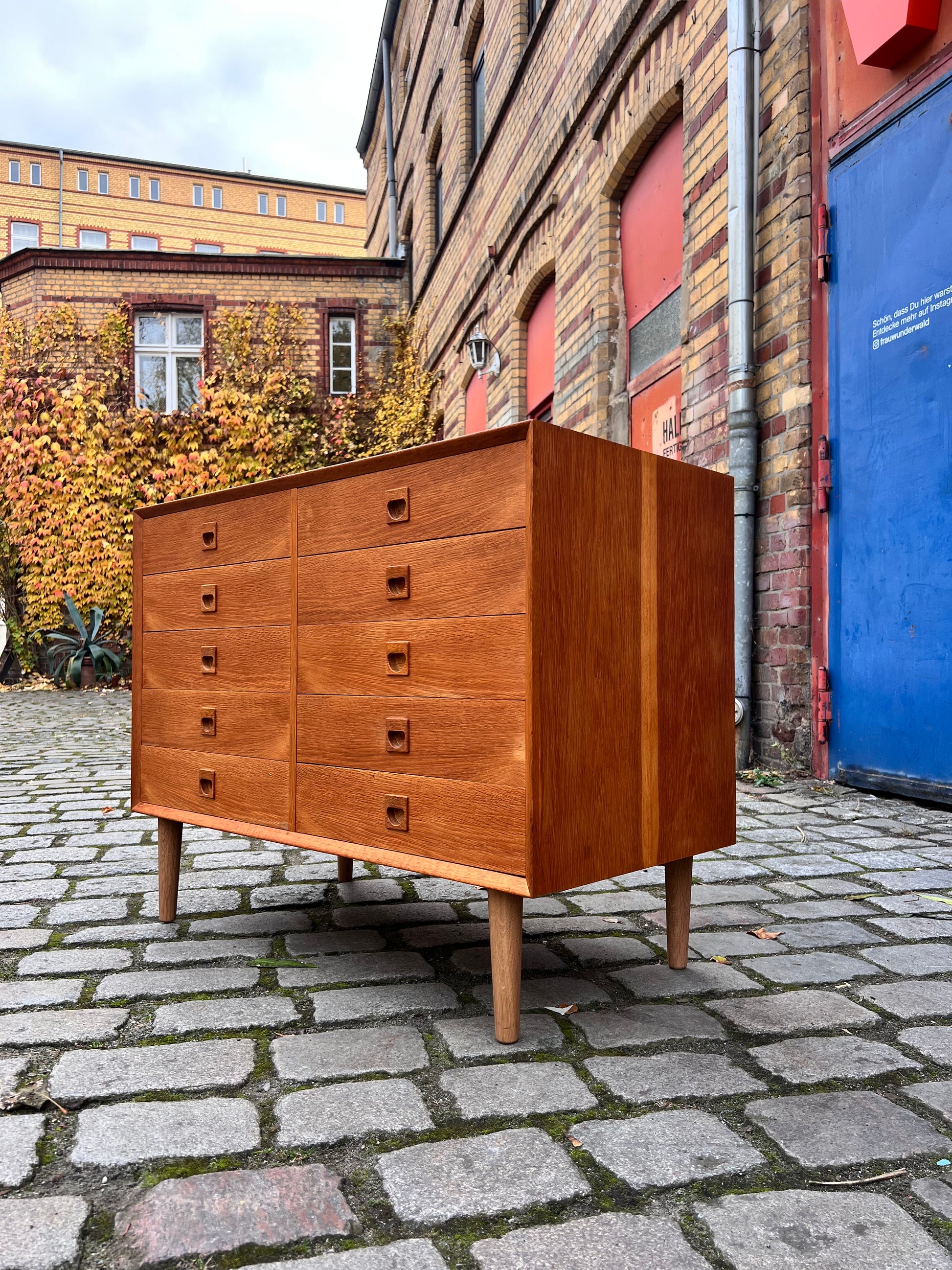 Doppelkommode Eiche von Brouer Møbelfabrik