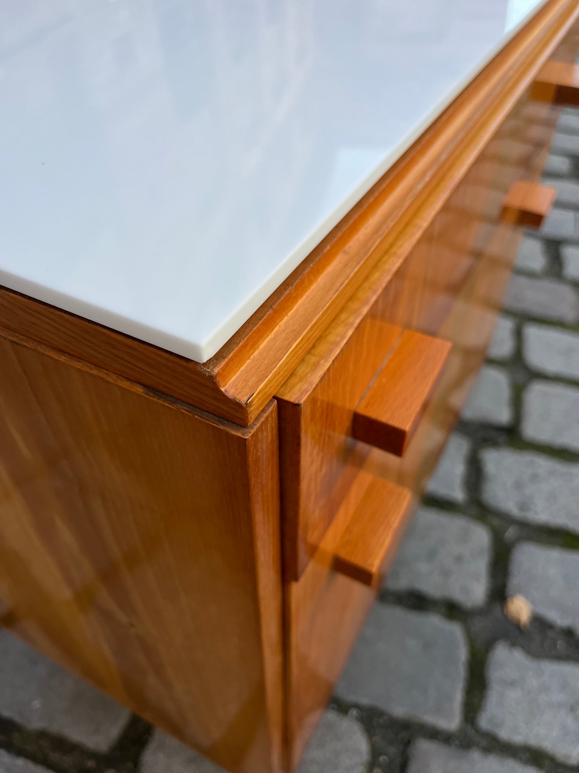 Set: 2 Nachttische von František Mezulánik für Nový Domov