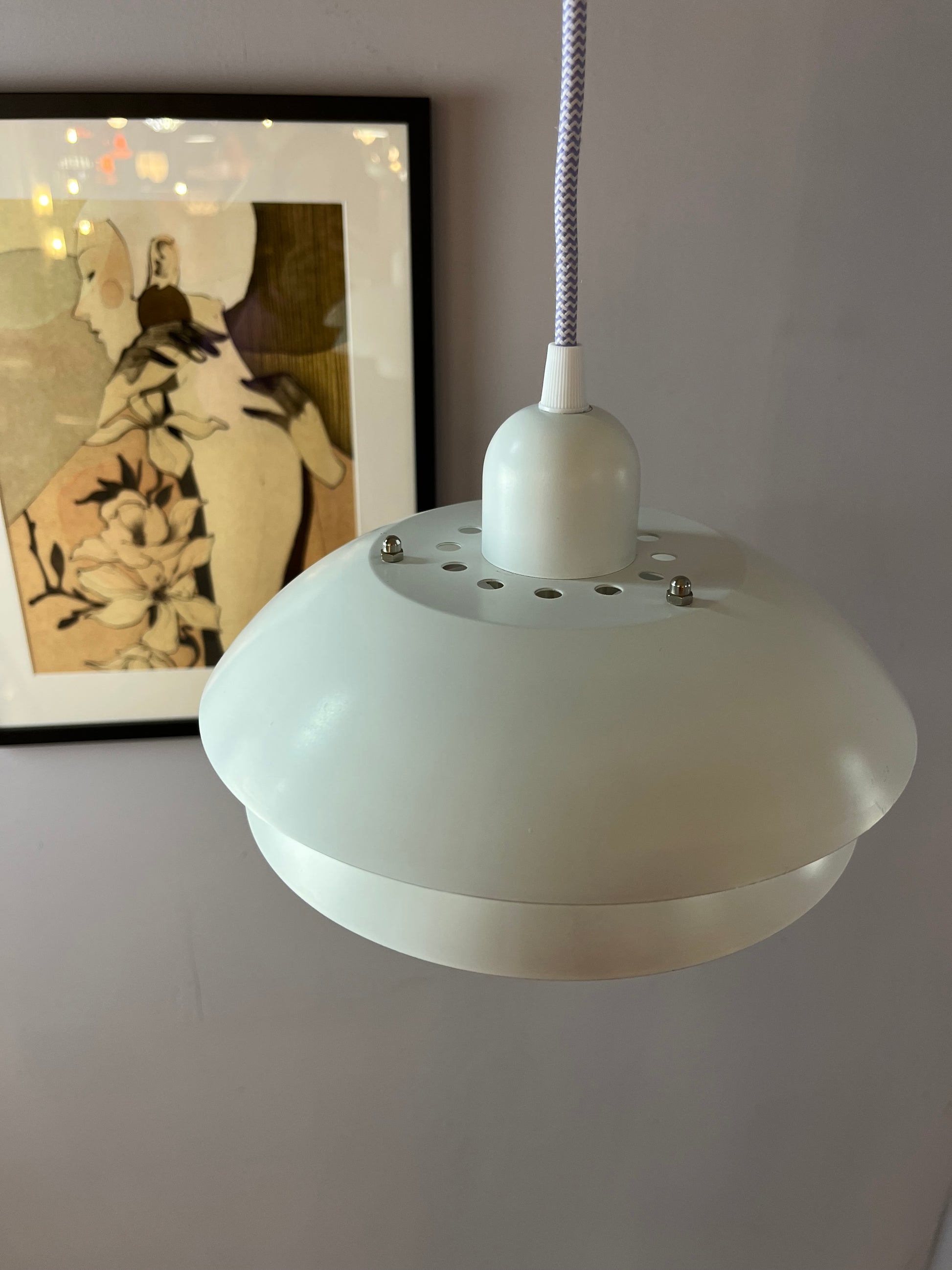 Lamellenlampe weiß von Formlight