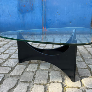 Couchtisch schwarz Glas