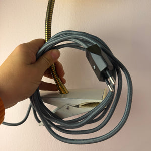 Klemmlampe gelb gold von HOSO (Hoffmeister & Sohn)