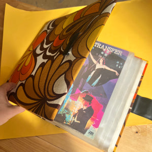 Vinyl Plattenmappe aus den 70ern