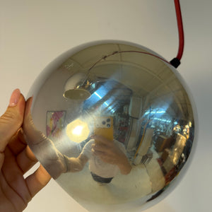 Kugellampe Topan Chrom von Verner Panton