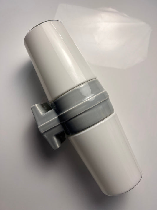 Wandlampe Modell 6065 grau von Sigvard Bernadotte für Ifö