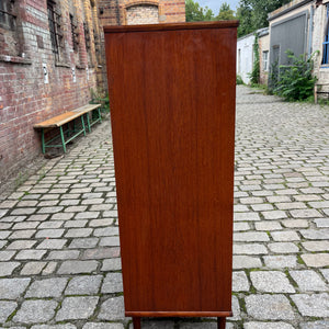 Kommode Tallboy Teak aus Dänemark