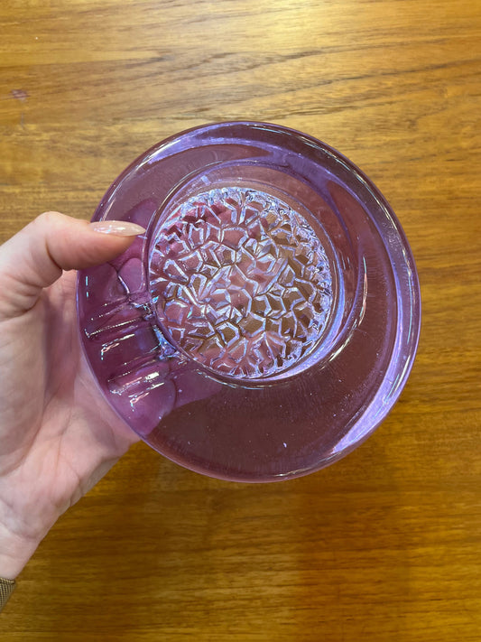 Aschenbecher flieder Neodymglas