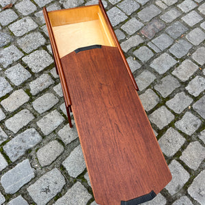 Beistelltisch / Nähkasten Teak aus Dänemark