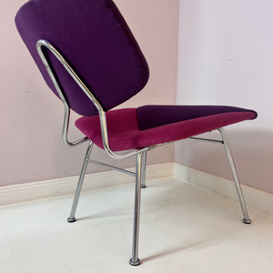 Sessel VERMUND VL 135 lila pink Chrom