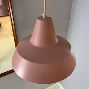 Industrielampe rosé Metall