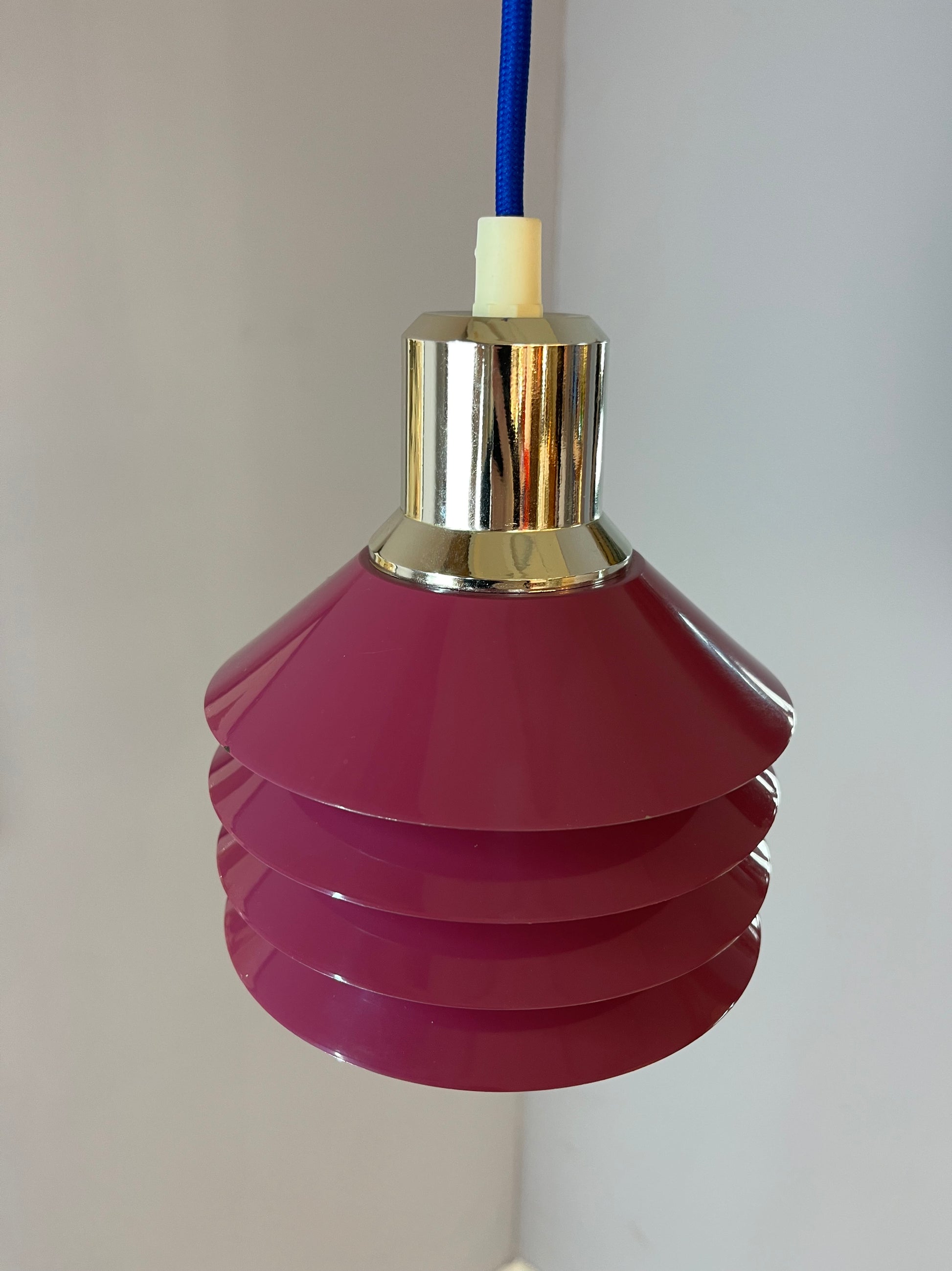 Lamellenlampe Himbeer von Design Light
