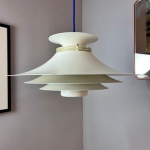 Lamellenlampe weiß von Jeka