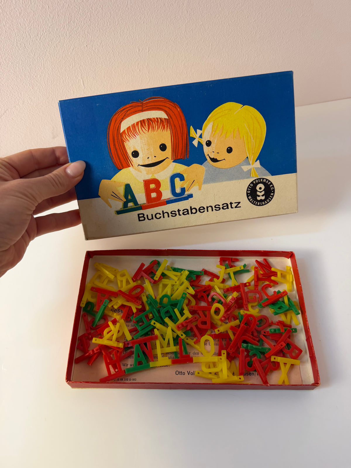 ABC Buchstabensatz von Otto Volkmar K.G. Waltershausen