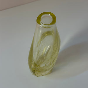 Vase gelb von Miloslav Klinger für Železný Brod Sklo