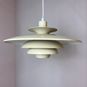 Lamellenlampe 'Alexia'  beige/weiß von JEKA