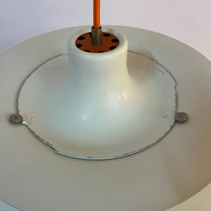 Lamellenlampe PH5 weiß von Poul Henningsen für Louis Poulsen