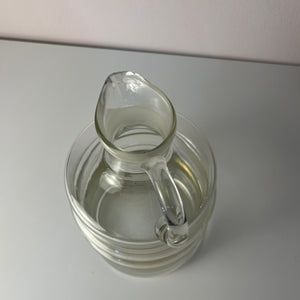 Likörkaraffe mit Stopfen Glas