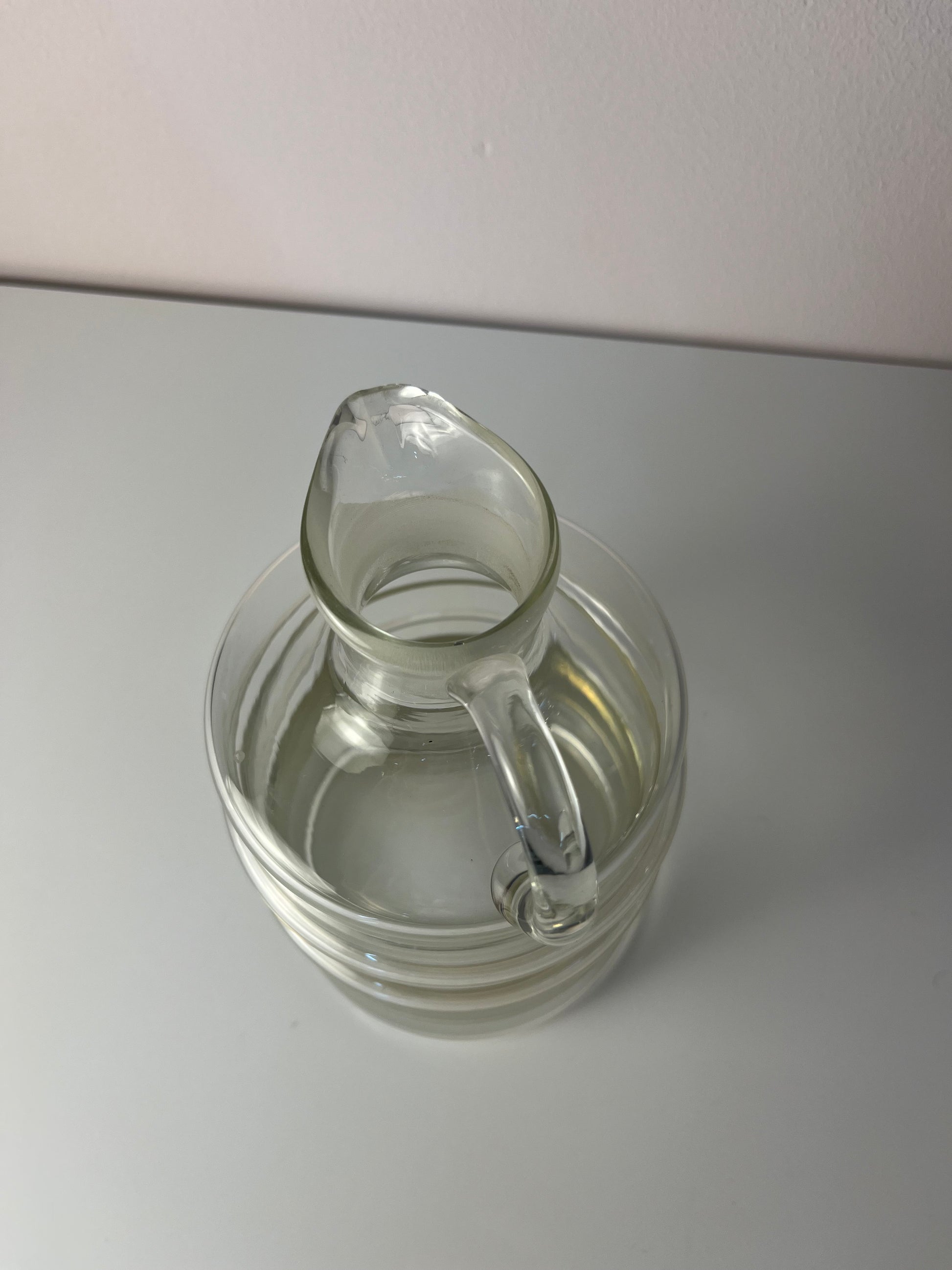 Likörkaraffe mit Stopfen Glas