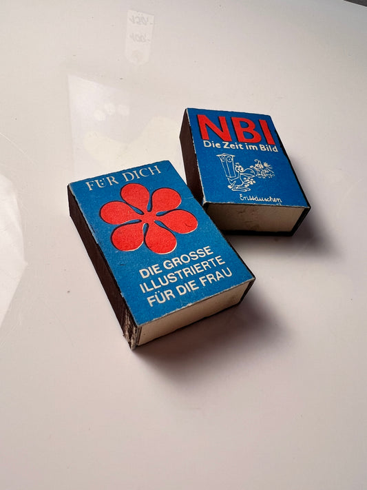 Set: Vintage Streichhölzer VEB Zündholzwerk Coswig  DDR