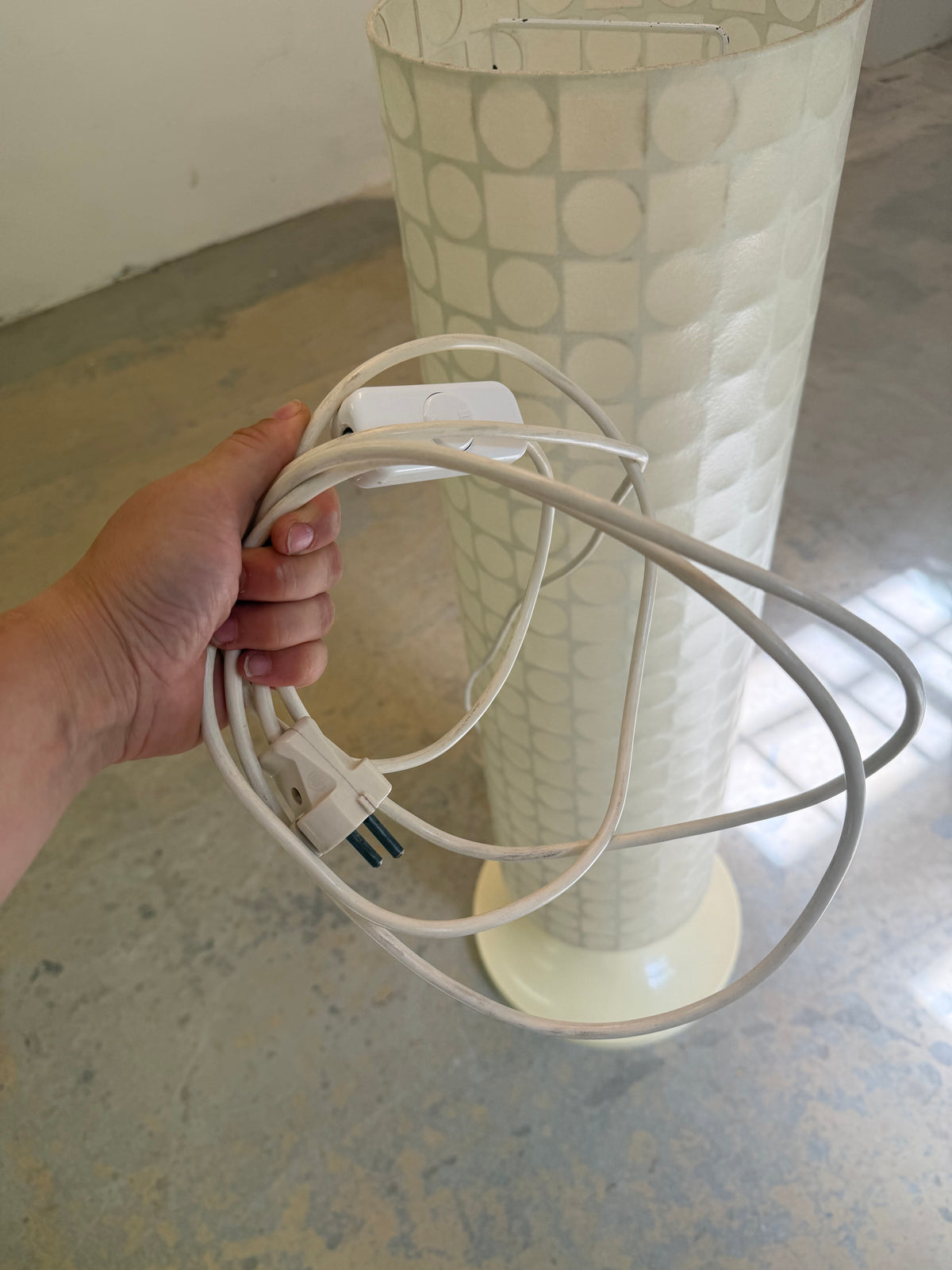 Cocoon-Stehlampe von Goldkant Leuchten