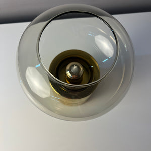 Kerzenständer Messing Rauchglas von FÖHL