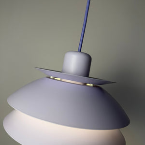 Lamellenlampe Typ 776 flieder von Horn
