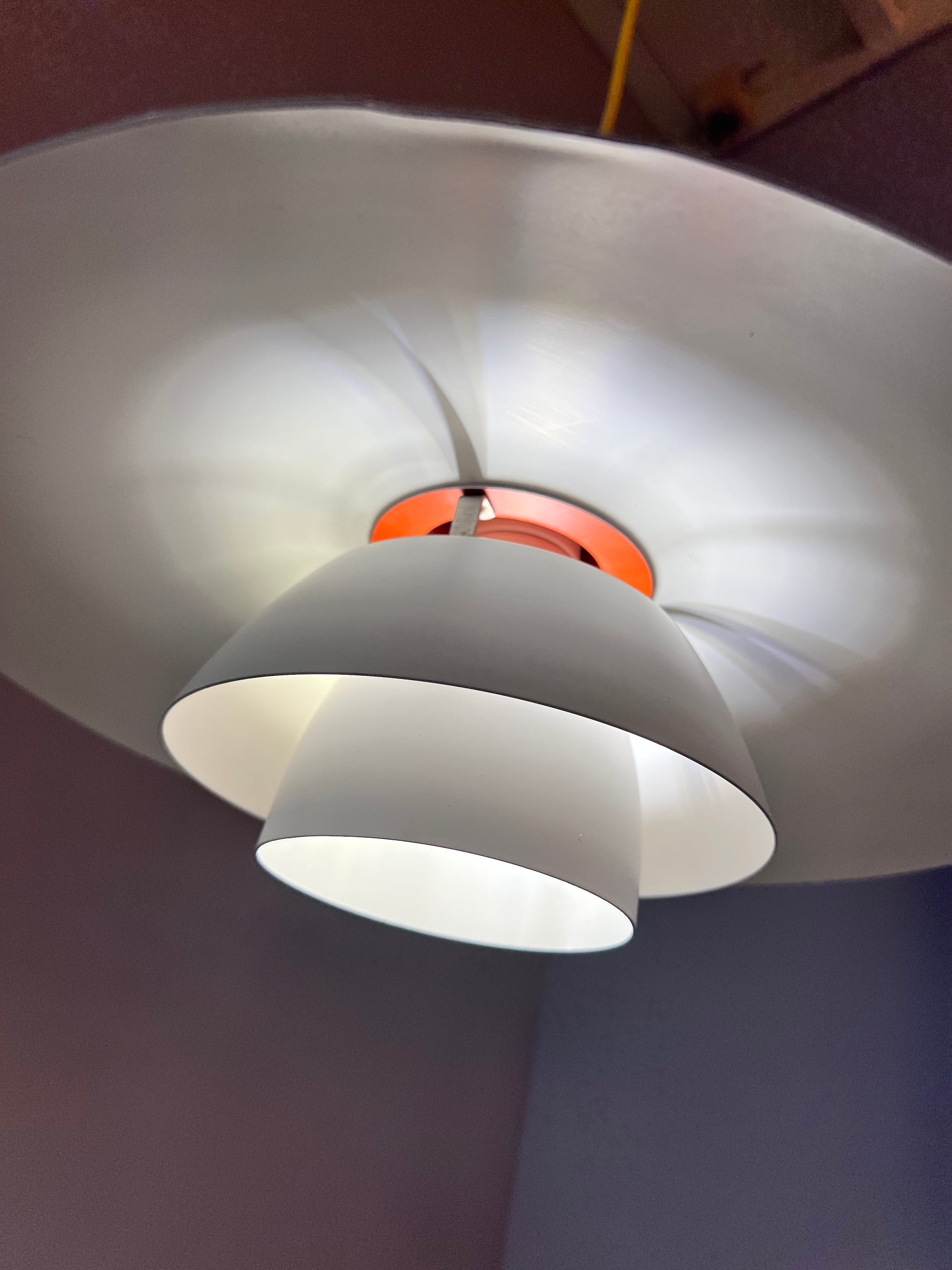 Lamellenlampe PH4 von Poul Henningsen für Louis Poulsen