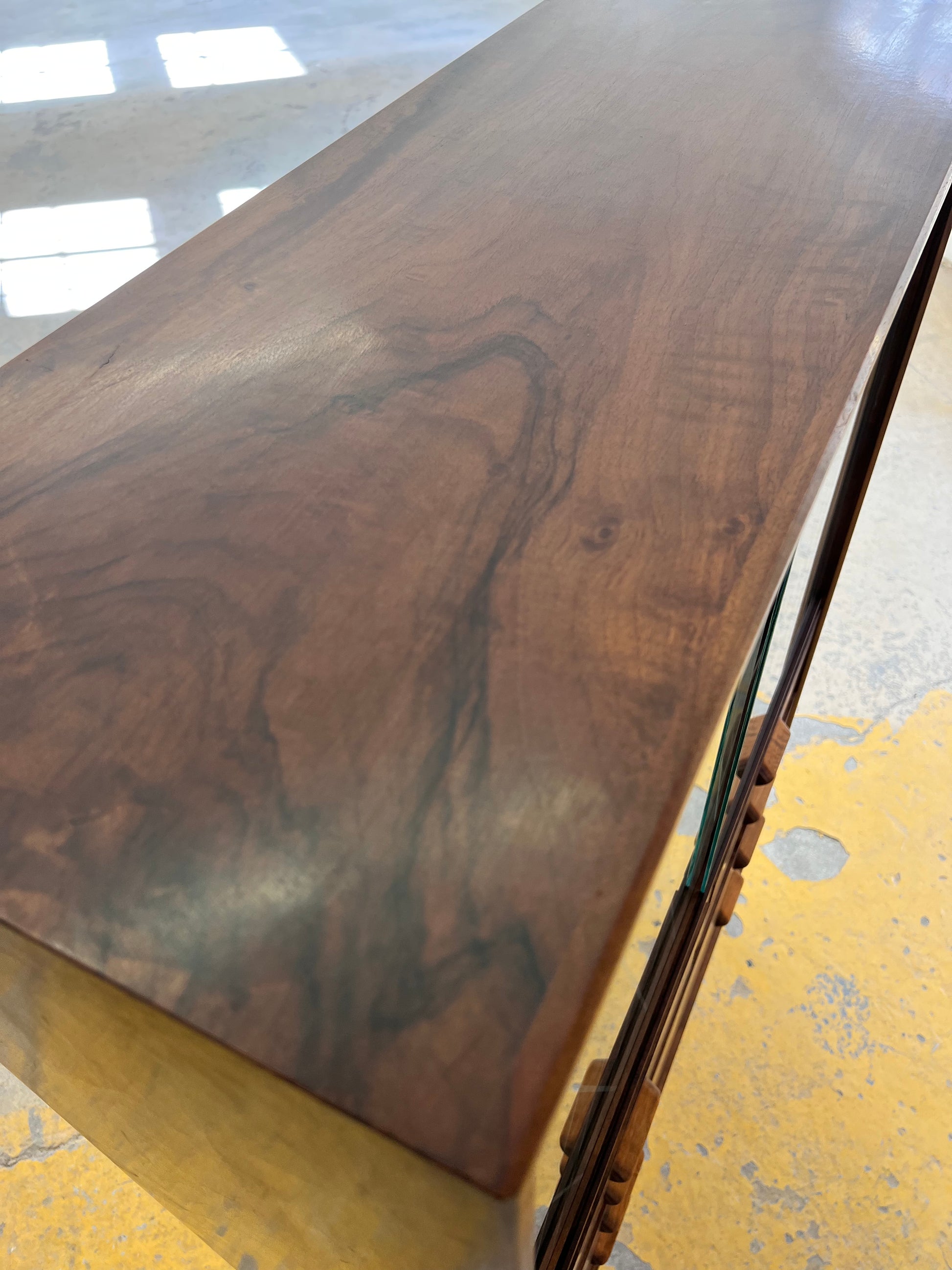 Vitrinenschrank Teak aus Dänemark