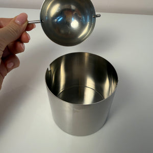 Aschenbecher Edelstahl von Arne Jacobsen für Stelton