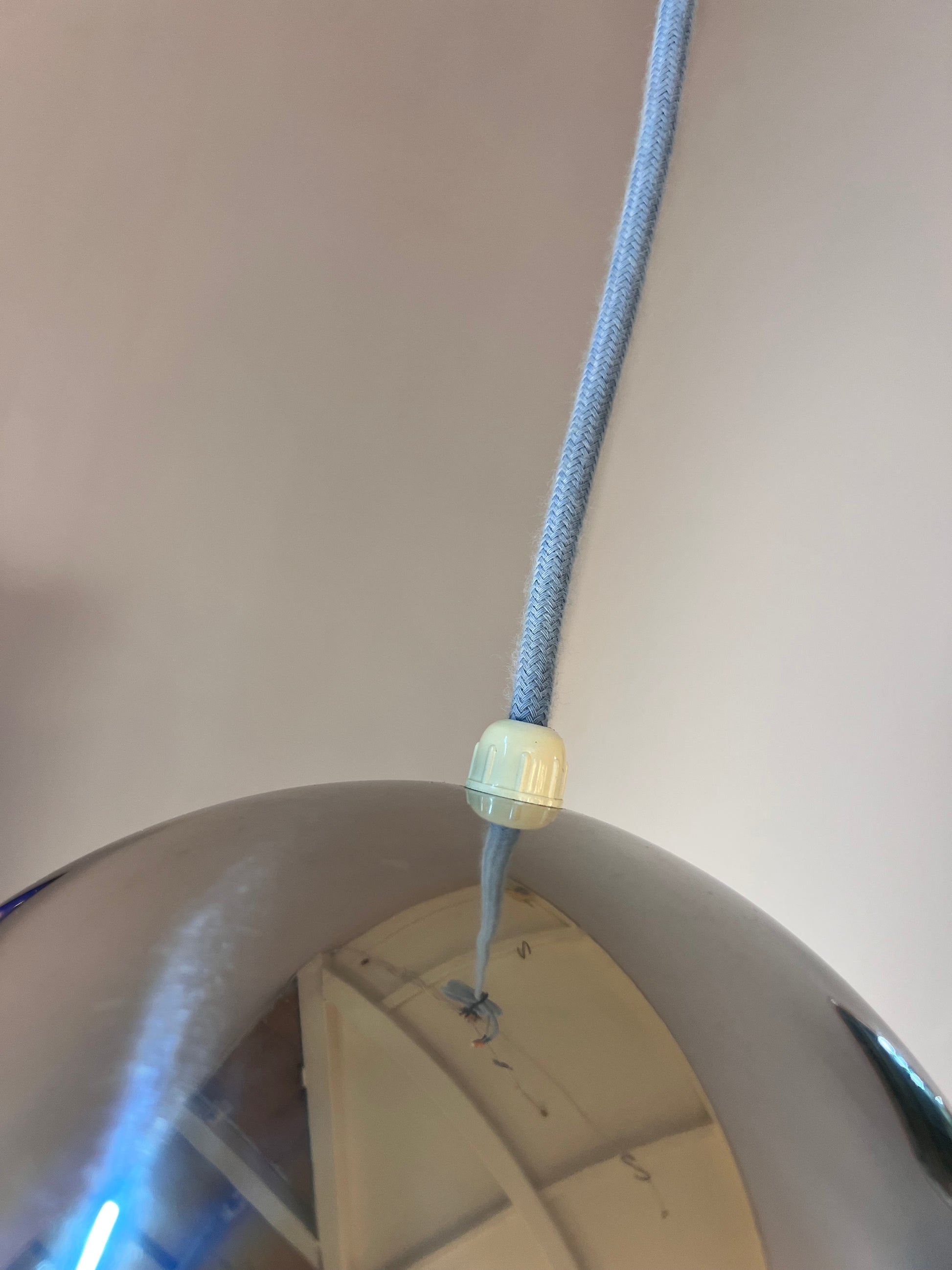 Kugellampe Topan Chrom von Verner Panton