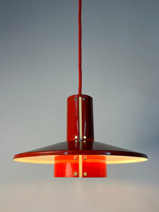 Lamellenlampe Flipper rot von Mogens Davidsen für von SC Sørensen