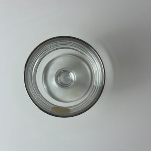 Set: 6x Likörglas mit Silberrand von Schott Zwiesel