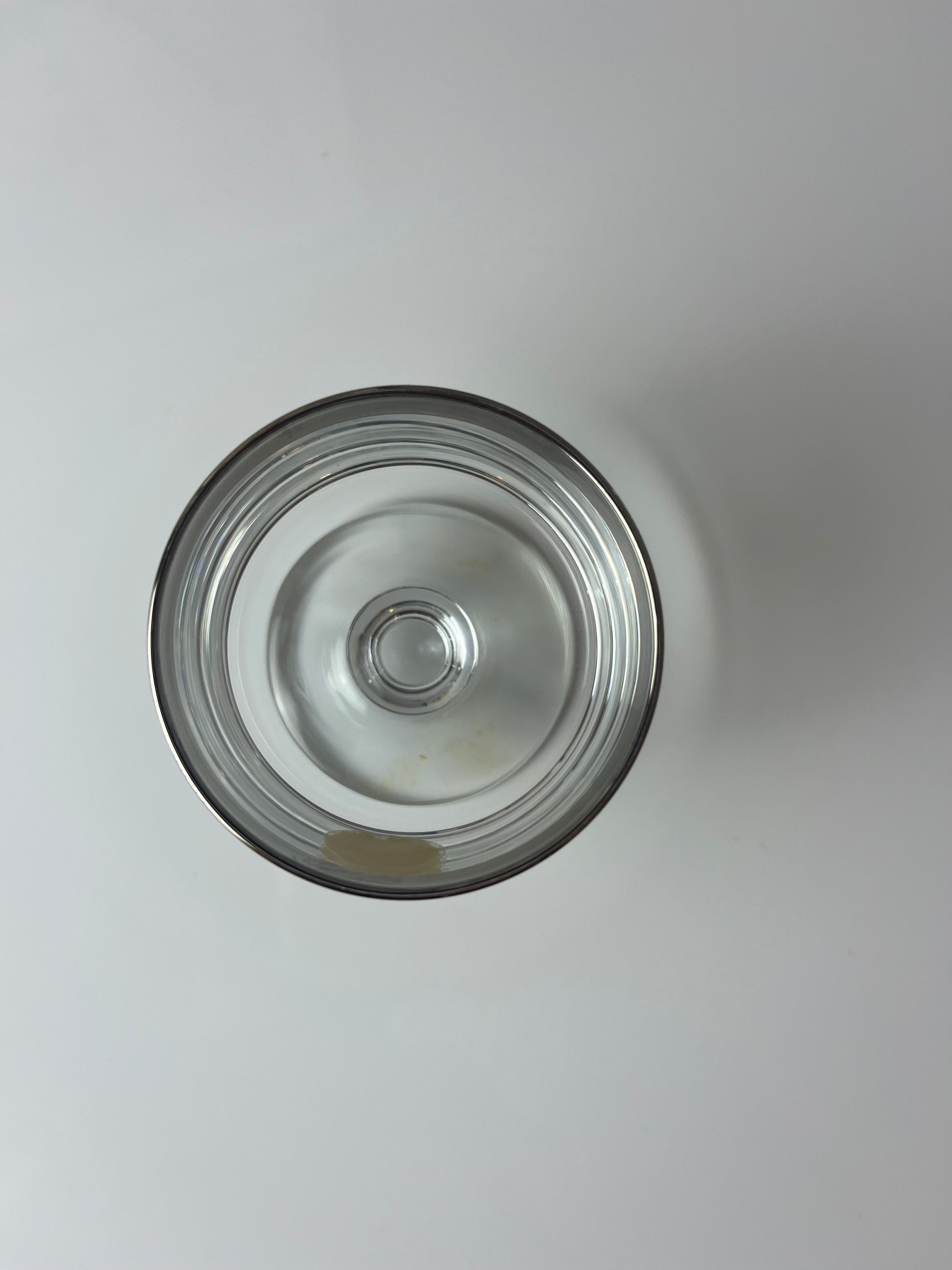 Set: 6x Likörglas mit Silberrand von Schott Zwiesel