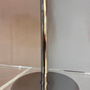 Tischlampe Chrom & Plexiglas 70er